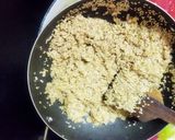 A picture of step 2 of Til k Laddu.