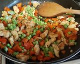 صورة لخطوة 4 من وصفة رز مع الخضار والدجاج
