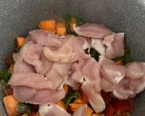 Foto del paso 4 de la receta: Lentejas al curry con boniato y pollo en olla GM de Luxe