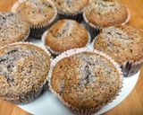 Mákos-meggyes muffin 🧁🍒 #marcius2025 recept fázis 6 fotója