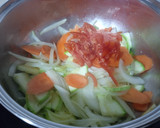 Foto del paso 6 de la receta: Sopa de fideos de arroz y salmón