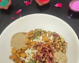 A picture of step 1 of Thandai#holispecial by Shobha Rathod.