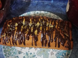 Queque fácil de yogurt con baño de chocolate en polvo 😋