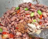 Foto langkah ke 4 dari resep Tumis Cumi Asin Pete.