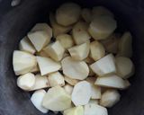 A picture of step 2 of Part 2 beef biryani.