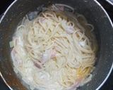 รูปขั้นตอนการทำที่ 4 ของ สปาเกตตี้คาร์โบนาร่า