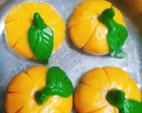 Hình bước làm 4 của món Bánh bí đỏ nhân dừa