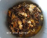 Hình bước làm 1 của món Lẩu riêu cua, ốc, bắp bò