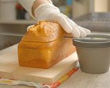 A picture of step 16 of SAKURA (Cherry Blossoms) Pound Cake.
