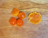 A picture of step 1 of Salted Egg Yolk Shrimp Balls.