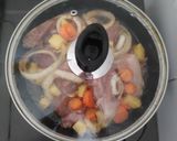 Foto langkah ke 7 dari resep Ayam Panggang Sayuran.