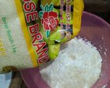 Foto langkah ke 1 dari resep Bakpao No Mixer Character Semangka.