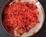 A picture of step 2 of Rangeelo Rainbow Pulav.