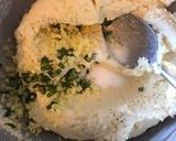 A picture of step 1 of Instant Suji Vada.