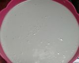 Foto langkah ke 2 dari resep Puding buah naga dan roti tawar.