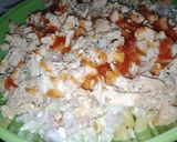 A picture of step 3 of White chicken macaroni.
