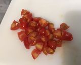 Une image de l'étape 10 de Trio de piments, tomates cerises, ail et herbes aromatiques au vinaigre.