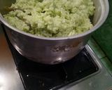 Foto langkah ke 5 dari resep Nasi Ijo Ayam Rujak.