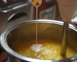 Foto del paso 5 de la receta Cena ligera de crema de verduras con brócoli salteado y arroz 🥦