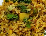 A picture of step 5 of Bajri Khichdi.