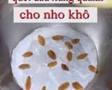 Hình bước làm 10 của món Bánh bông lan nho khô không cần lò nướng