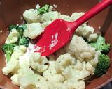 Foto del paso 3 de la receta: Coliflor brócoli y queso