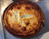 Une image de l'étape 17 de Gâteau de fromage blanc à l ugli et mandarine sur fond biscuité.