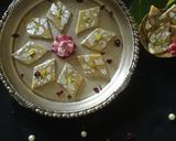 काजू कतली (kaju katli recipe in Hindi) रेसिपी चरण 9 फोटो