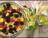 A picture of step 4 of Berry fruit chaat.