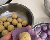 รูปขั้นตอนการทำที่ 4 ของ ขนมเทียนมันม่วงไส้เค็ม (แบบประยุกต์)