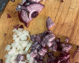 Foto del paso 1 de la receta: Risotto de jamón ibérico y setas