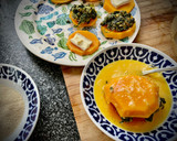 Foto del paso 3 de la receta: Milanesas de calabaza y espinacas con queso brie
