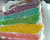 Foto langkah ke 12 dari resep Rainbow Cake Kukus.