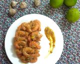 Hình bước làm 4 của món Tôm rang trứng muối