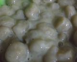 Foto langkah ke 2 dari resep Puding mangga,cincau, boba matcha with vla vanila.