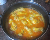 Foto del paso 6 de la receta: Pollo frito en salsa con papas cocidas