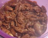 Foto langkah ke 5 dari resep Jantung ayam masak kecap.