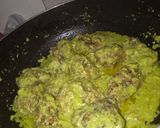 A picture of step 4 of Chicken Ekka.