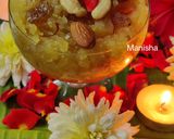 A picture of step 8 of Sweet Potato Halwa.