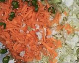 A picture of step 1 of Veg momos.