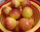 Hình bước làm 1 của món Đào ngâm
