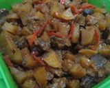 Foto langkah ke 7 dari resep Sambal goreng kudus bumbu instan (kentang dan ati ayam).