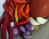 Foto langkah ke 2 dari resep Balado terong,tempe telur puyuh.