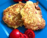 Tojásos reszelt krumpli, tökkel és krinolinnal recept fázis 4 fotója