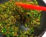 A picture of step 7 of Rajasthani Mirchi Ka Kutta.