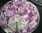 A picture of step 1 of Purple Pudding.