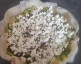 Une image de l'étape 4 de °Tarte en feuilles de brick aux courgettes°.