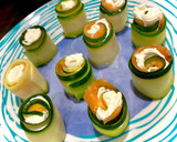Foto del paso 5 de la receta: Rollitos de Calabacín y Salmón
