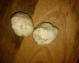 A picture of step 1 of Zeera biscuits.