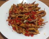Foto langkah ke 8 dari resep Ikan Teri Cabai Garam.